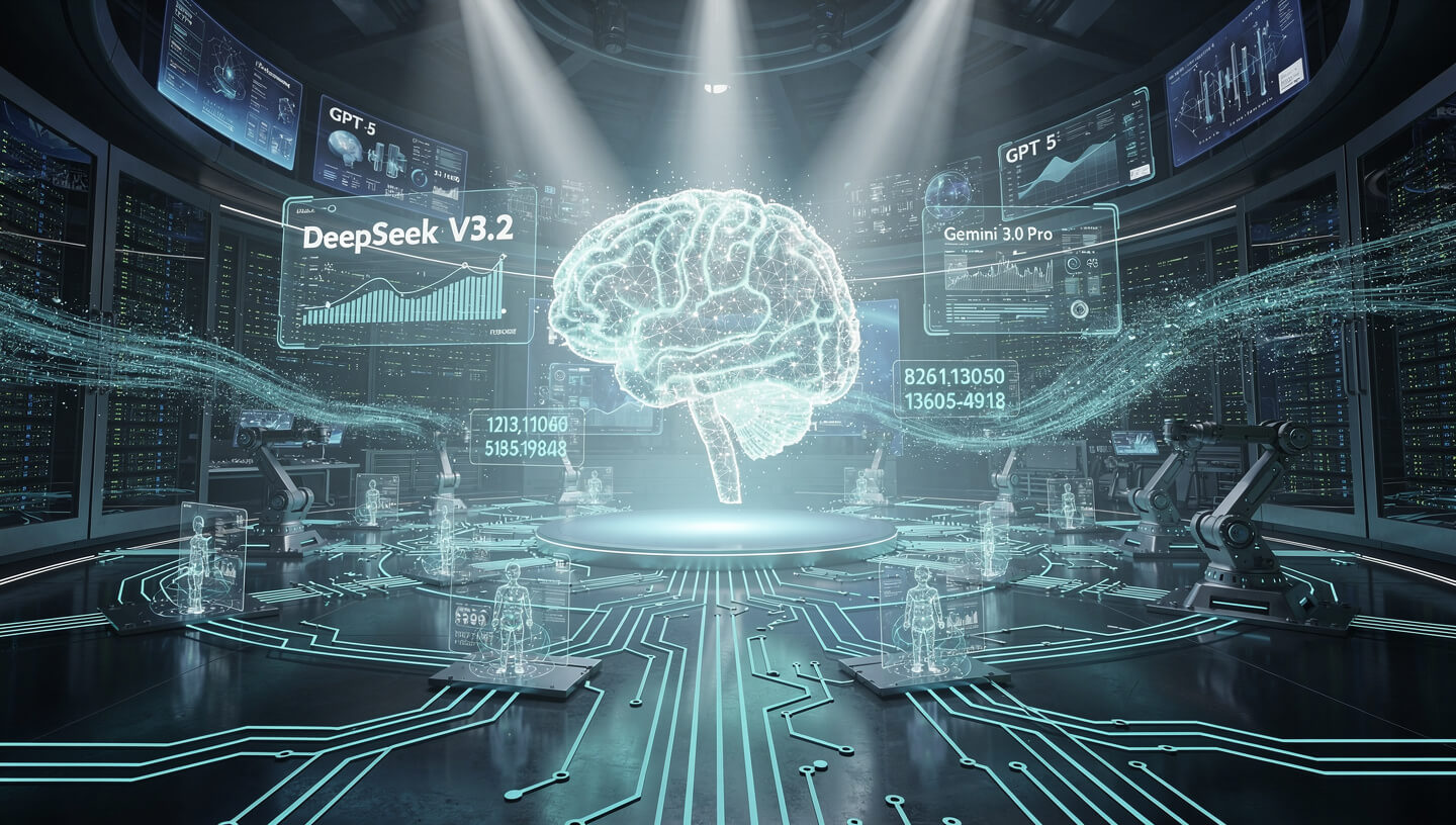 رونمایی DeepSeek V3.2؛ رقیب جدی GPT-5 و Gemini 3.0 Pro با هزینه کمتر